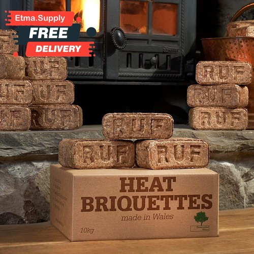 New night briquettes 10kg - briquettes, long