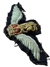 Original Glider Pilot Wing/Ww2 Large Padded Badge WW2 Airborne Forces