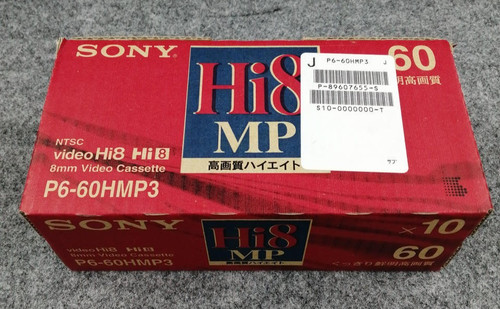 New sony hi8 - new,