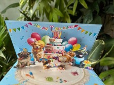 Super Cute 3D Pop-Up Dogs Say