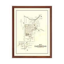 Old Map of Paintersville, OH