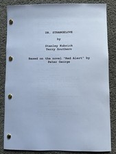 Dr. Strangelove Film Script