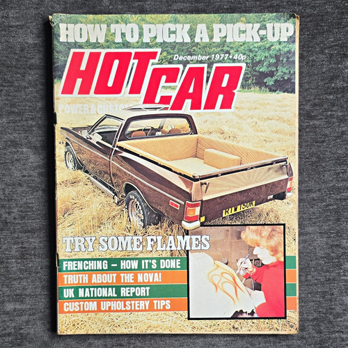 Hot car magazine december 1977 - hot,