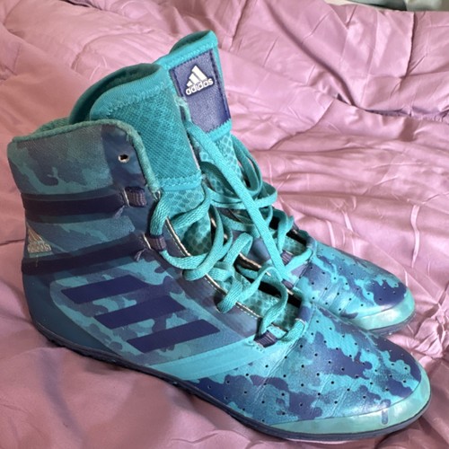 Adidas wrestling shoes teal - wrestling,