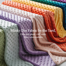 Minky Dot Fleece Fabric by