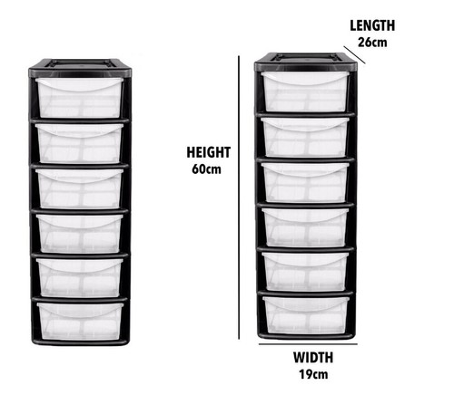 Small tower unit drawer - unit, 6
