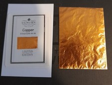 300  sheets  24K Copper Gold