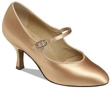 Supadance Style 1012 Flesh Satin custom walking shoes Women