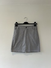 Brandy Melville Striped Mini Skirt