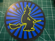 HALLOWEEN WITCH   FLASHING T SHIRT    SOUND ACTIVATED  LED PANEL.   9. SEE VIDEO