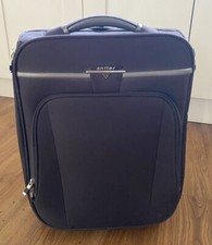 ANTLER Black 2 Wheeled Suitcase Size Small  Front Zip Compartment Inner Pocket