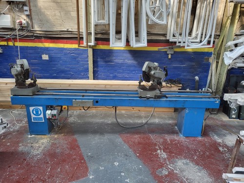 Double head upvc - double, profile