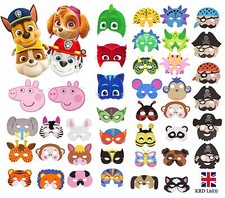 Kids Party Face Masks - PJ