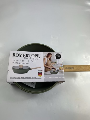 Romertopf deep frying - deep, pan