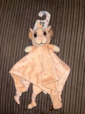 Primark Disney Lion King Simba Yellow Soother Comforter Comfort Blanket w/ tags