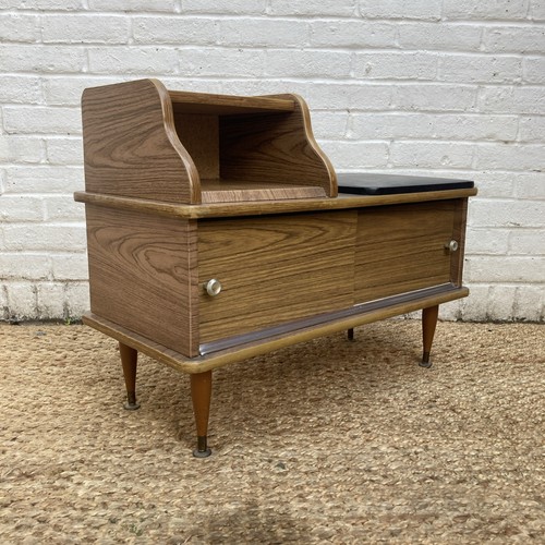 Vintage retro telephone seat - telephone,