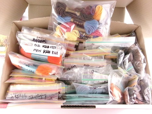 Bulk lot 169 skeins - skeins, approx
