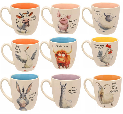 The funny farm mugs various - funny,