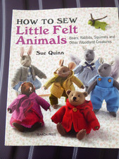 How to Sew LITTLE FELT ANIMALS by Sue Quinn  (B)
