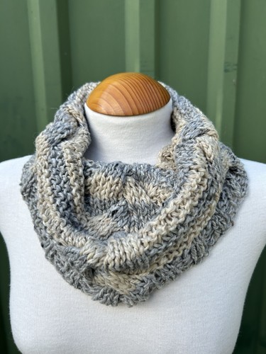 New hand knitted - grey, and