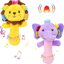 twoonto Baby Soft Rattle