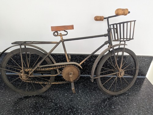 Vintage style metal - style, bicycle