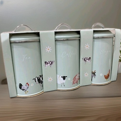 Set tea coffee sugar - 3,