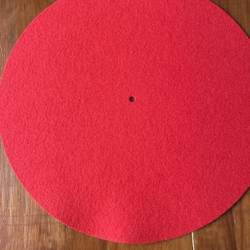 Felt platter mat - platter, for