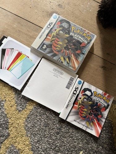 Pokémon platinum box and - ds,