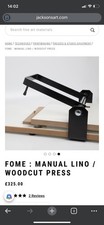 FOME Linocut Woodcut Mono