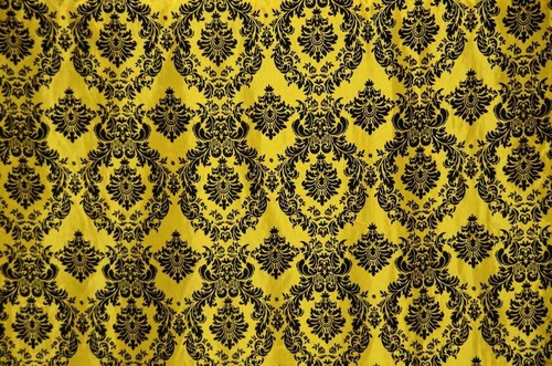Damask taffeta velvet flocked - damask,