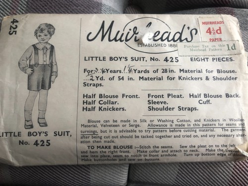 Vintage muirhead sewing - muirhead's,
