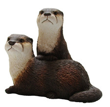 Border Fine Arts Otters Water