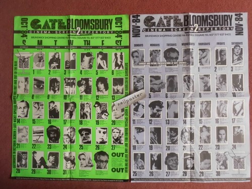 Gate cinema poster programmes - gate,
