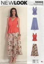 New Look Sewing Pattern 6668
