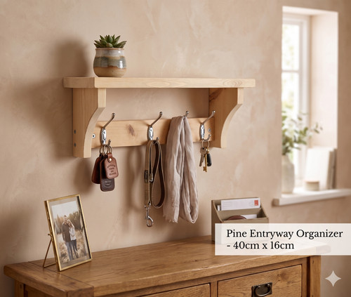 Coat rack with shelf - rack,