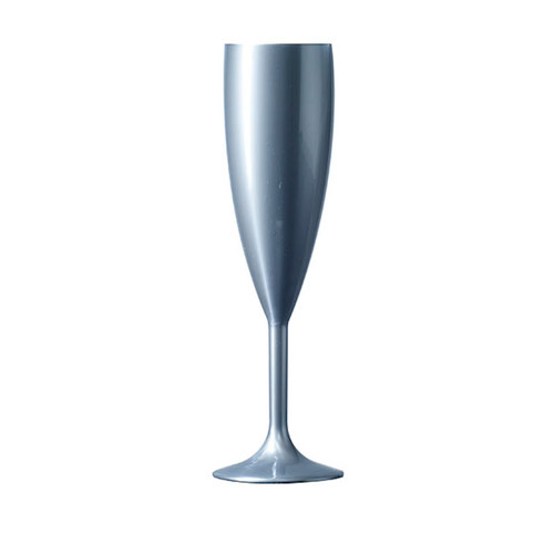 Silver polycarbonate champagne - silver,