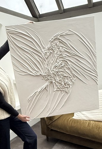 Plaster wall art - 3d,