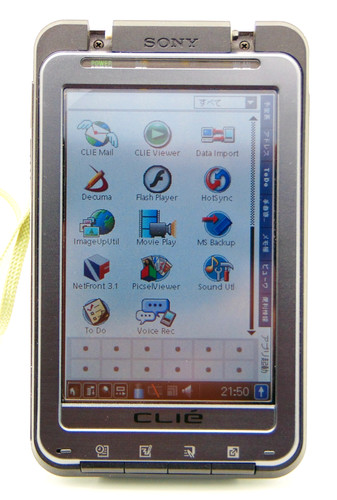 Sony clie peg th55 - clie, pda