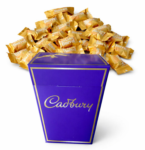 Cadbury roses golden barrel - roses,
