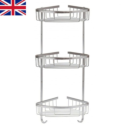 New tier aluminum shower - new, 3