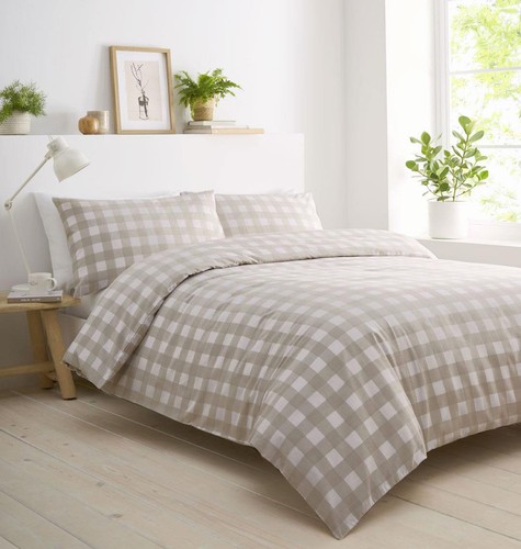Gingham bedding duvet - , set