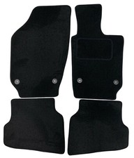 To Fit VW Polo Mk5 2009-2017 Tailored Carpet Car Mats Black 4pc Floor Volkswagen