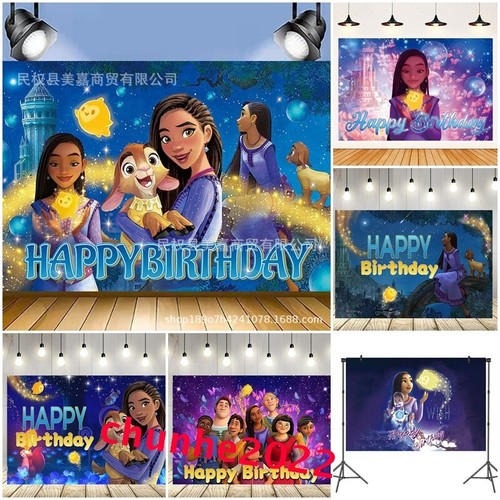 Disney wish asha birthday - disney, 3d