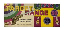 Vintag Marx Toys Practice Target Range Arcade Game / Shooting Gallery Rare 1950s