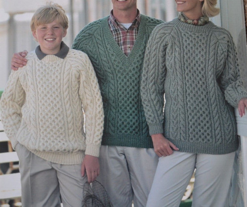 Knitting pattern family - (137)knitting,