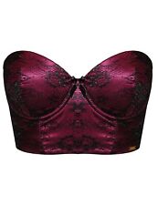 Ultimo Underwired Pus-up Longline Balconette  Bra Size 34DD (S23)