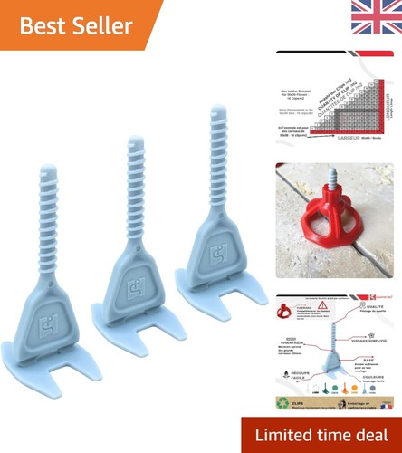Self leveling tile clips - tile,