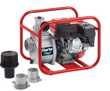 CLARKE PW80A 3" PETROL POWERED DIRTY WATER PUMP & 100M 3" SILICONE FLOOD HOSE