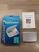 Nextcentury 20 Language Electronic Translator, TG-112, Franklin, Boxed